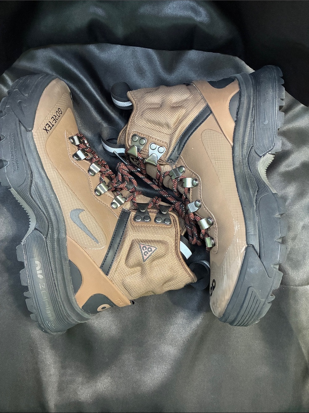 Nike ACG Men’s Brown Gore-Tex Lace-Up Hiking Boots Size 5 - Picture 6 of 16
